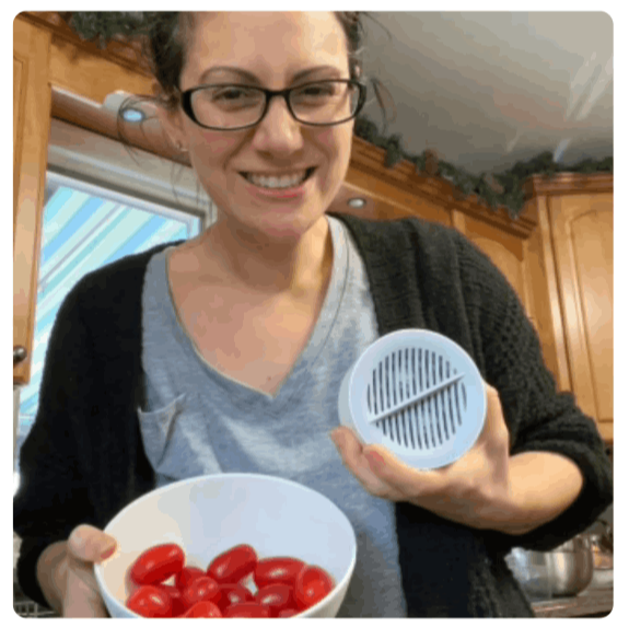 PuriBreeze Produce Cleaner user Maddie R.